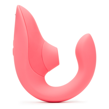WOMANIZER - VIBRATORE STIMOLATORE CONIGLIO BLEND VIBRANT ROSE
