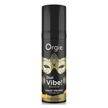 ORGIE - DOUBLE VIBE! VIBRATEUR LIQUIDE KISSABLE PIÑA COLADA 15 ML
