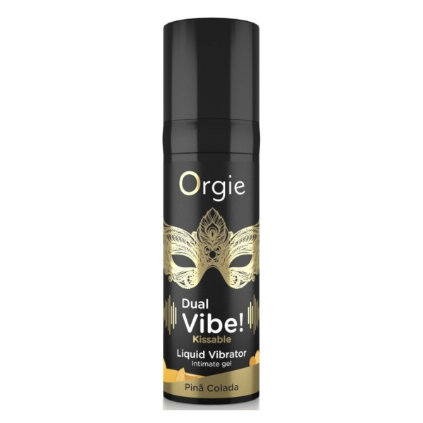 ORGIE - DOPPIA VIBRA! PIÑA COLADA KISSABLE VIBRATORE LIQUIDO 15 ML