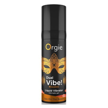 ORGIE - DOPPIA VIBRAZIONE! VIBRATORE LIQUIDO BACIABILE SEX ON THE BEACH 15 ML