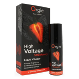 ORGIE - VIBRATEUR LIQUIDE EXTRA FORT À LA FRAISE HAUTE TENSION 15 ML