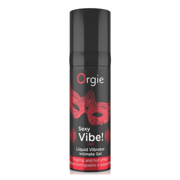 ORGIE - VIBRAZIONI SEXY! LIQUIDO CALDO E RISCALDANTE PER VIBRATORE 15 ML