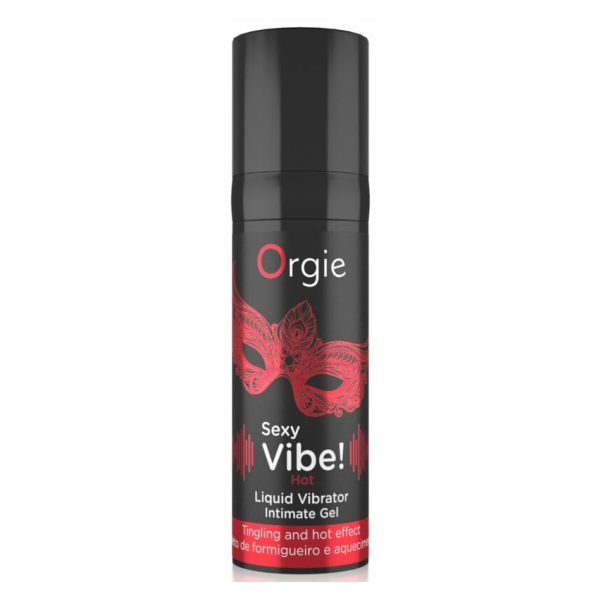 ORGIE - VIBRAZIONI SEXY! LIQUIDO CALDO E RISCALDANTE PER VIBRATORE 15 ML