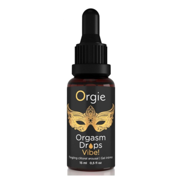ORGIE - ORGASMUS-TROPFEN-VIBULATOR! VIBRIERENDER KLITORISTISCHER ERMÖGLICHUNGSSPANNER 15 ML