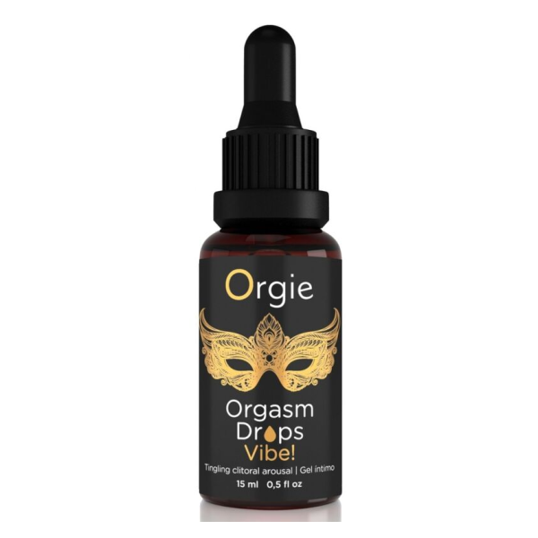 ORGIE - ORGASM DROPS VIBE! VIBRATING CLITORAL AROUSAL 15 ML