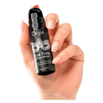 ORGIE - SÉRUM RETARDANT À BASE DE SILICONE XTRA TIME SANS ANESTHÉSIANT 15 ML