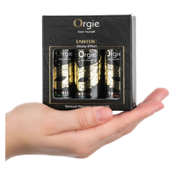 ORGIE - COLLECTION MINI TANTRIQUE HUILES DE MASSAGE SENSUELLES 3 X 30 ML