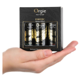 ORGIE - COLLEZIONE TANTRICA MINI FORMATO OLI DA MASSAGGIO SENSUALI 3 X 30 ML