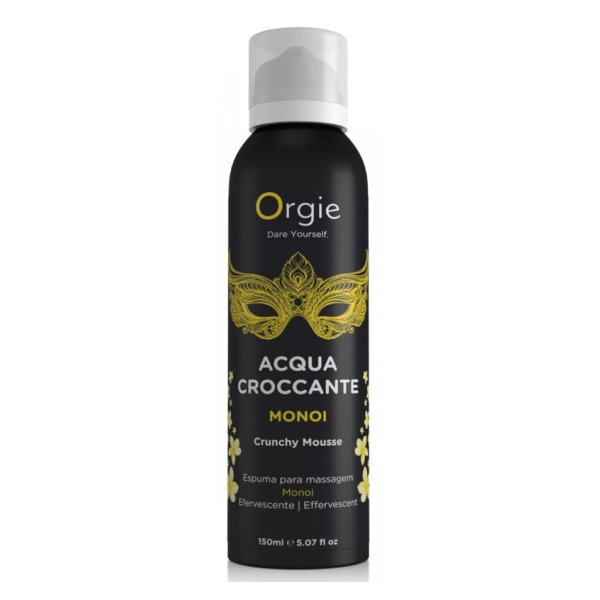 ORGIE - MOUSSE DE MASSAGE CROQUANTE AU MONOI ACQUA CROCCANTE 150 ML