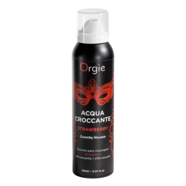 ORGIE - ACQUA CROCCANTE ERDBEER KNUSPRIGES MASSAGEMOUSSE 150 ML