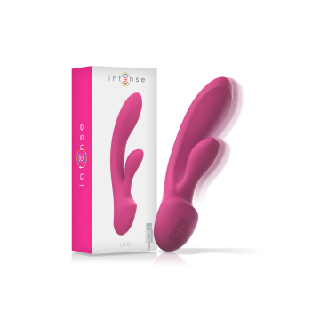 Intense - Luigi Rabbit Vibrator Rosa Flüssiges Silikon | Vybes.it