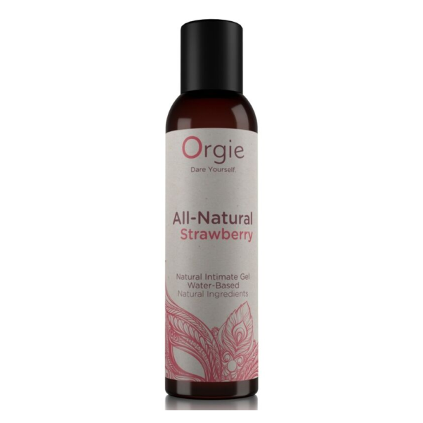 ORGIE - ALL-NATURAL STRAWBERRY KISSABLE WATER-BASED INTIMATE GEL 150 ML