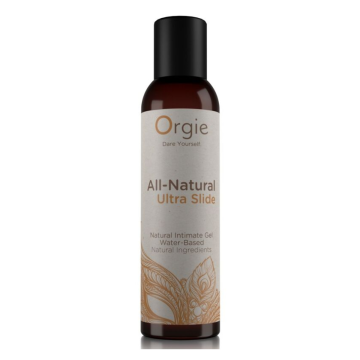ORGIE - GEL INTIMO ULTRA SLIDE A BASE DE CQUA, COMPLETAMENTE NATURALE, 150 ML