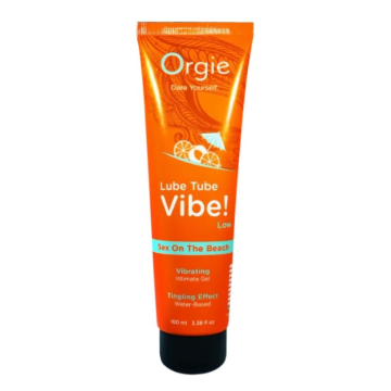 ORGIE - LUBE TUBE VIBE! SEX ON THE BEACH KISSABLE INTIMATE GEL LOW TINGLING 100 ML