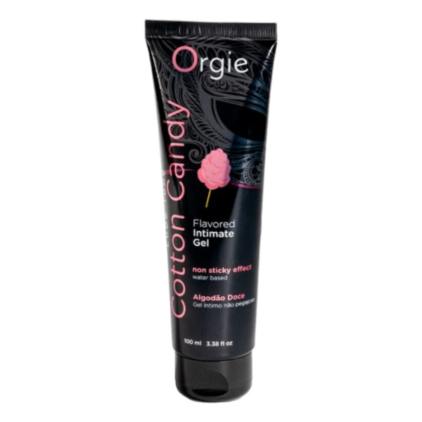 ORGIE - TUBO LUBRIFICANTE ZUCCHERO FILATO BACIABILE GEL INTIMO A BASE DE ACQUA 100 ML