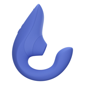 WOMANIZER - BLEND RABBIT VIBRATOR STIMULATOR VIBRANT BLUE