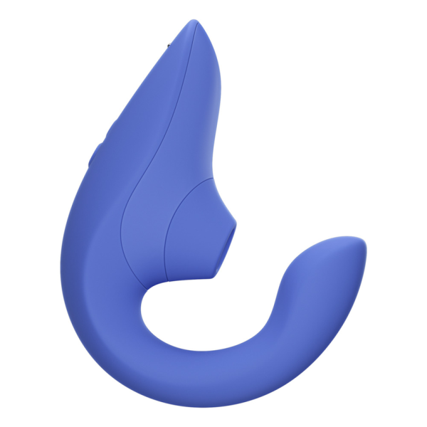 WOMANIZER - BLEND RABBIT VIBRATOR STIMULATOR VIBRANT BLUE