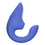 WOMANIZER - BLEND RABBIT VIBRATOR STIMULATOR VIBRANT BLUE