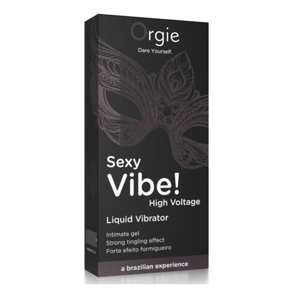 ORGIE - AMBIANCE SEXY! VIBRATEUR LIQUIDE EXTRA PUISSANT HAUTE TENSION 15 ML