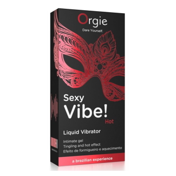 ORGIE - SEXY VIBE! HOT WARMING LIQUID VIBRATOR 15 ML