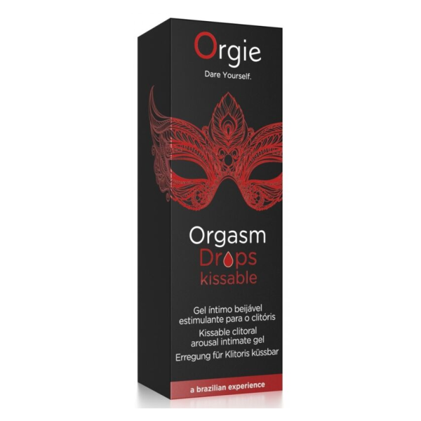 ORGIE - GOCCE PER L'ORGASMO, BICCHIERINO E ECCITANTE 30 ML