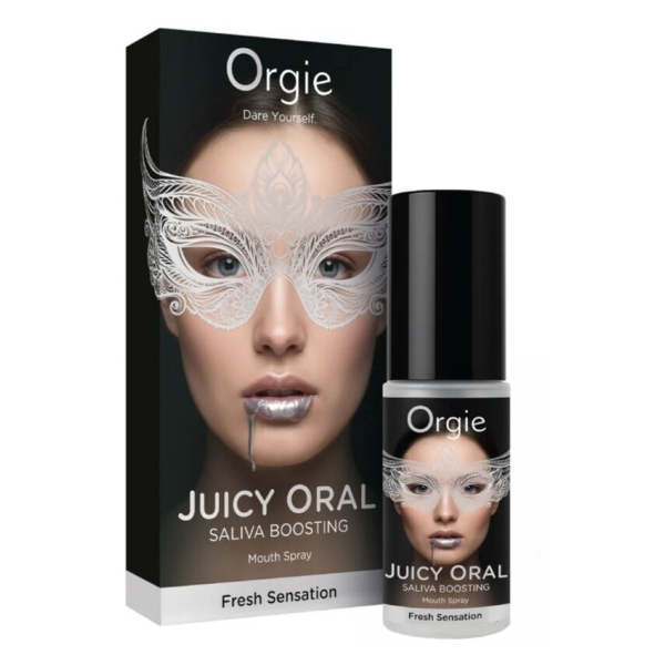 ORGIE - SAFTIGES MUNDSPRAY ZUR FÖRDERUNG DES SPEICHELFLUSSES, MINZE, 15 ML