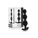 BLACK&SILVER - RUPERT ANALKUGELKETTE 10 CM - Analkugeln