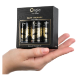 ORGIE - COLLEZIONE MINI FORMATO SEXY THERAPY OLI DA MASSAGGIO SENSUALI 3 X 30 ML