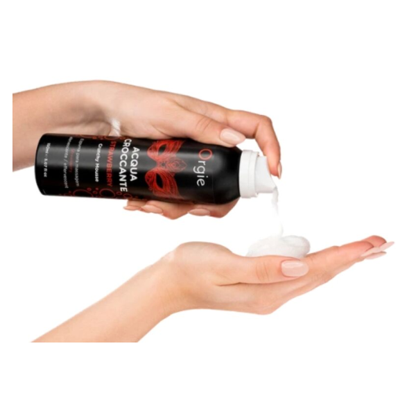 ORGIE - ACQUA CROCCANTE STRAWBERRY CRUNCHY MASSAGE MOUSSE 150 ML