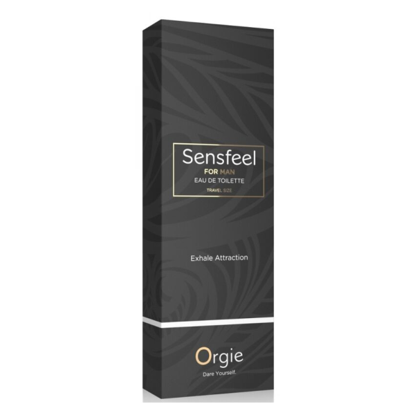 ORGIE - SENSFEEL FOR MAN EAU DE TOILETTE CON BOOSTER DI FEROMONI FORMATO VIAGGIO 10 ML