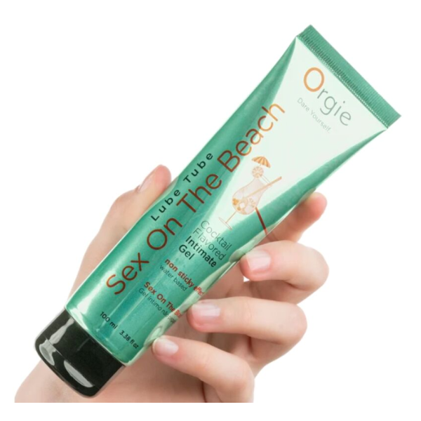 ORGIE - TUBO LUBRIFICANTE COCKTAIL SESSO IN SPIAGGIA GEL INTIMO BACIABILE A BASE DE ACQUA 100 ML