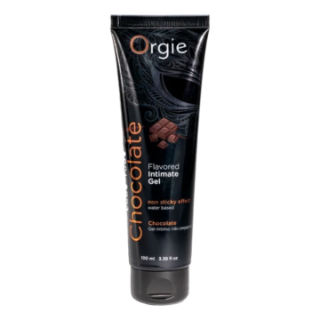 ORGIE - LUBE TUBE CHOCOLATE KISSABLE WATER-BASED INTIMATE GEL 100 ML
