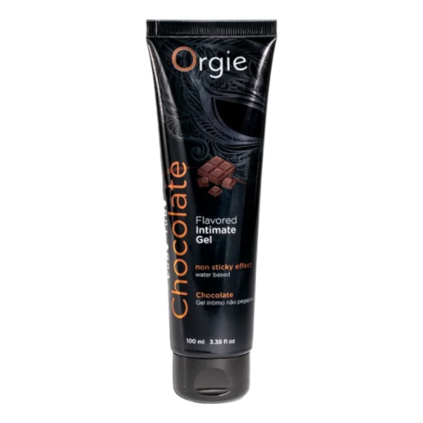 ORGIE - LUBE TUBE CHOCOLATE KISSABLE WATER-BASED INTIMATE GEL 100 ML