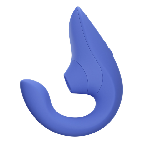 WOMANIZER - BLEND RABBIT VIBRATOR STIMULATOR VIBRANT BLUE