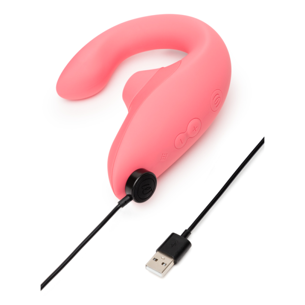 WOMANIZER - VIBRATEUR STIMULATEUR BLEND RABBIT ROSE VIBRANTE