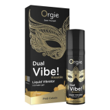 ORGIE - DUAL-VIBE! PIÑA COLADA KISSABLE FLÜSSIGER VIBRATOR 15 ML
