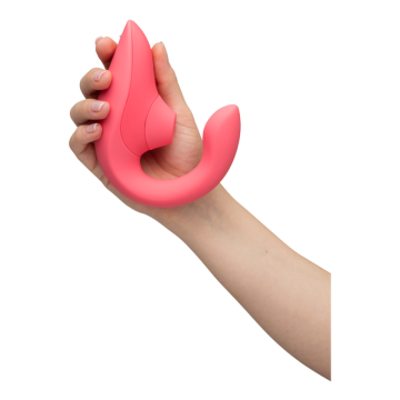WOMANIZER - BLEND RABBIT VIBRATOR STIMULATOR VIBRANT ROSE