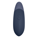 WOMANIZER - VIBE LAY-ON VIBRATEUR SILENCIEUX BLEU FONCÉ