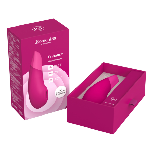 WOMANIZER - STIMOLATORE CLITORIDEO ROSA VIBRANTE
