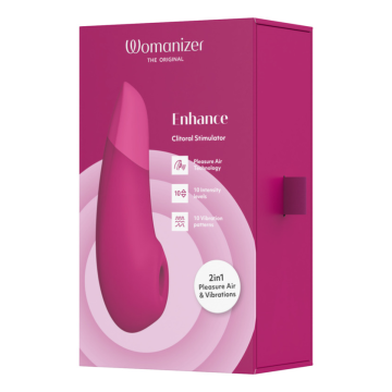 WOMANIZER - STIMOLATORE CLITORIDEO ROSA VIBRANTE
