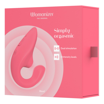 WOMANIZER - VIBRATEUR STIMULATEUR BLEND RABBIT ROSE VIBRANTE