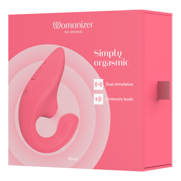 WOMANIZER - VIBRATORE STIMOLATORE CONIGLIO BLEND VIBRANT ROSE
