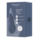 WOMANIZER - VIBE LAY-ON VIBRATORE SILENZIOSO BLU SCURO