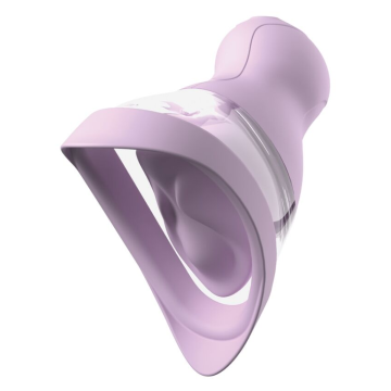 FANTASY FOR HER - VELOURA TOUCH PLEASURE PUMP INTIMATE PUMP WITH SUCTION AND VIBRATION PURPLE