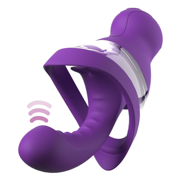 FANTASY FOR HER - VELOURA TOUCH G-SPOT PLEASURE PUMP PURPLE G-SPOT INTIMATE PUMP
