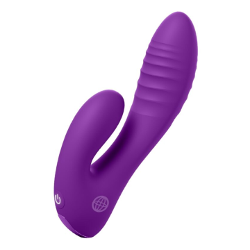FANTASY FOR HER - AMANT SECRET VIBRATEUR DOUBLE POINT CLITORIS RECHARGEABLE VIOLET