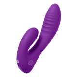 FANTASY FOR HER - SECRET LOVER DOUBLE-SPOT VIBRATOR GY CLITORIS RECHARGEABLE PURPLE