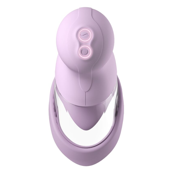 FANTASY FOR HER - VELOURA TOUCH PLEASURE POMP POMPA INTIMA CON ASPIRAZIONE E VIBRAZIONE VIOLA