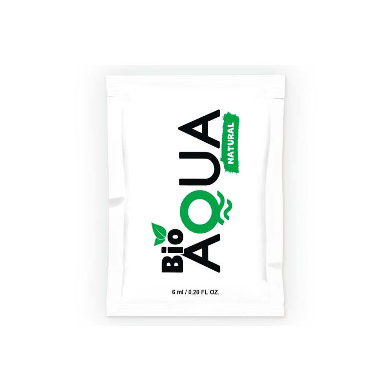 BIOAQUA - WATERBASED LUBRICANT NATURAL INGREDIENTS 6 ML - Monodose