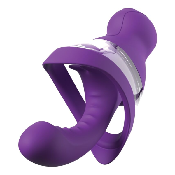 FANTASY FOR HER - VELOURA TOUCH G-SPOT PLEASURE PUMP PURPLE G-SPOT INTIMATE PUMP